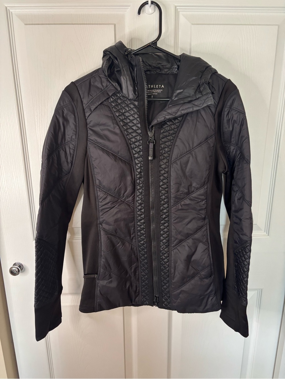 Athleta Black Coat